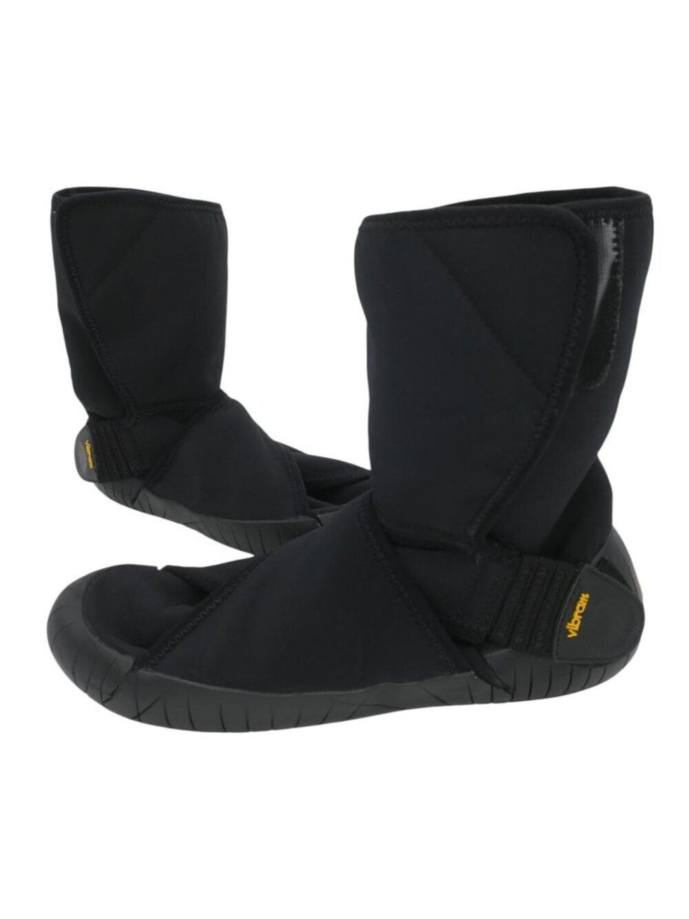Vibram Furoshiki New Yorker Mid Wrap Fleece Lined Boots Black Unisex Women's 7-8